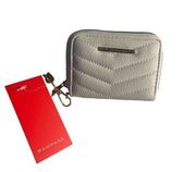 Rampage wallet off white zip card holder New bag