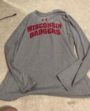 Under Armour university of wisconsin- madison under armor long sleeve