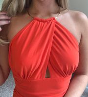 Orange Dress