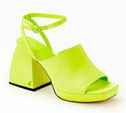 NEW IN BOX! CIRCUS NY Women's Green Miranda Block Heels Size 9