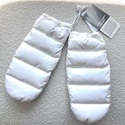 NWT Lululemon XS/S White Wunder Puff Mittens