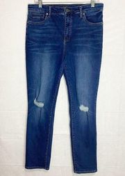 Kut from the Kloth Fab Ab Boyfriend High Rise Jeans Sz 10 (32x29)