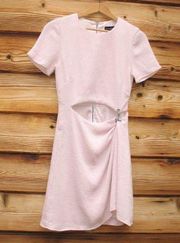 Revolve Stylestalker Thea Barely Pink Dress