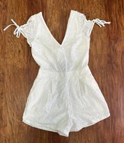 White Romper