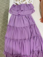 1State Purple Midi Dress 