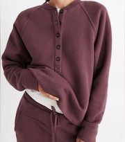 NWL betterterry Henley sweatshirt