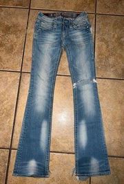 Rock Revival Elaina Boot Cut Jeans Size 25