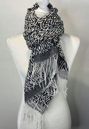 H&M Divided Scarf and Shawl Aztec Design
