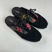 Toms Tropics Sneaker Mules Size 7