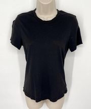 Cotton Citizen NEW Women's Standard Distressed Tee T-Shirt Size S Jet Black