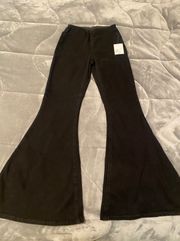 Black Flare Jeans