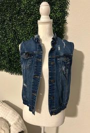 Denim vest