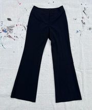 Classiques Entier Black Low Waisted Flare Work Pants