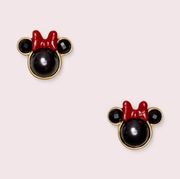 Kate Spade Minnie Mouse Stud Earrings