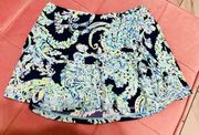 Lilly Pulitzer Luxletic Navy Blue Skort Size Small