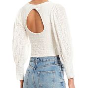 Free People Crop Top Blouse XS