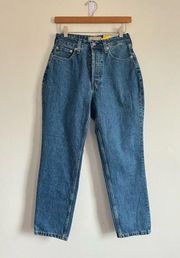 Everlane The Curvy 90's Cheeky Straight Jeans SIZE 27 Ankle