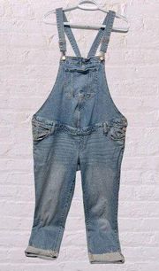 Isabel Maternity blue denim Overalls size 6