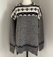 BNWT  Loft Fair Isle wool blend sweater