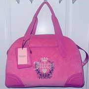 NWT Juicy Couture Juicy Pink Heritage Weekender