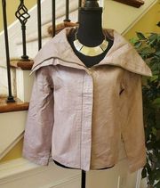 Vintage Newport News Leather Jacket- Lavender