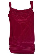 🛍️MARCIANO Y2K BARBIE PINK DRESSY TANK MISSING SIZE TAG SEE MEASUREMENTS