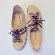 Taryn Rose Tan Oxford Athletic Shoes Size 8