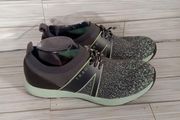 Traq by  Qool sneaker gray walking trail shoes women's size 40 or US 9.5