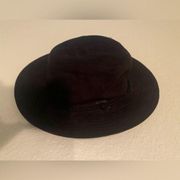 Roxy suede black floppy hat M/L