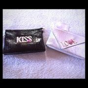 KISS Metallic Clutch, Wristlet, or C-Body.