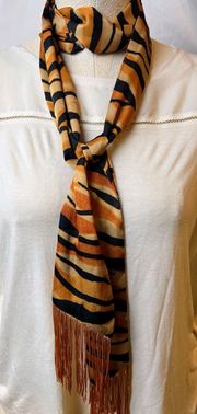 Animal Print Scarf