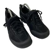 Clarks Women's Inmotion Drive Sneaker Black Nubuck Sz 8 M New No Box