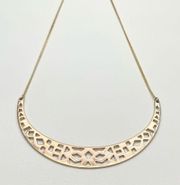 Stella & Dot Avalon crescent layering necklace