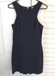 Gianni Bini black sleeveless tailored dress size medium