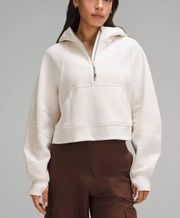 Scuba Oversized Half-Zip Hoodie XS S