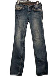 Rock Revival Straight Jeans in Paolina Wash
