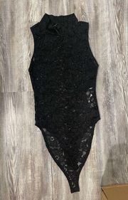 Zara nwot lace bodysuit small