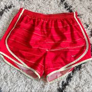 Nike  red workout shorts