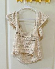 Sincerely Jules crochet blouse‎