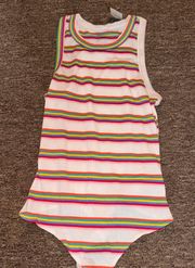 Rainbow Stripe Bodysuit   