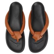 New York Bristol Flip Flop Sandals Copper Multi Size 36 EU NEW