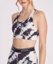 Wildfox Tie Dye Reversible Sports Bra Sz XS