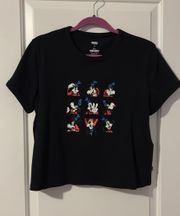 X Disney Goofy Cropped Tshirt