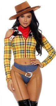 NEW Forplay Sexy Cowboy Sheriff Costume Size XS/S