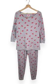 Kate Spade Kiss Lips Print Lounge Set | Jogger Pajamas 💋