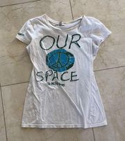 Kitson Los Angeles World Peace “Our Space” T Shirt