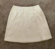 EXPRESS White Mini Skirt