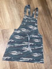 Full Circle Camo Overall Style Dress 