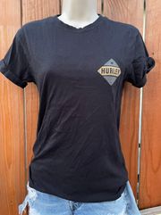 Black Tee Xsmall 100% cotton