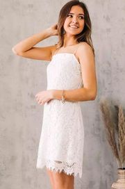 White Lace Dress